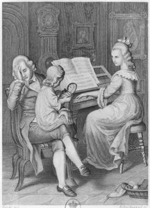 约翰·沃尔夫冈·歌德（1749-1832）的“悲伤的悲伤”插图由Xaver Steifensand（1809-76）刻 作者 汉斯·本德尔